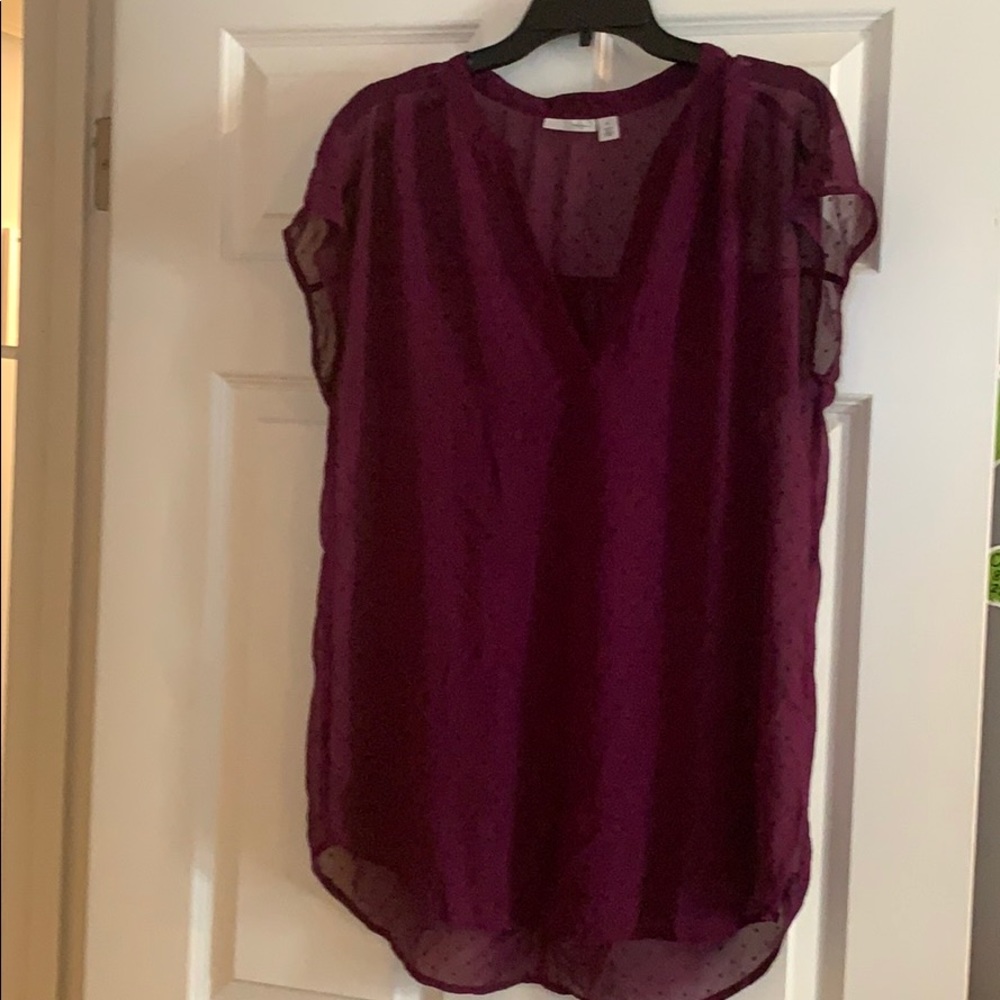 Maroon blouse